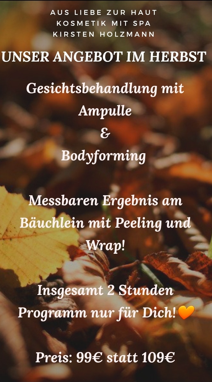Herbstangebot 2020 Herbstangebot 2020